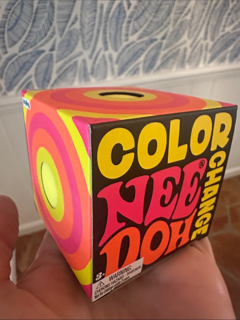 Schylling NeeDoh Color Change Sensory Toy - Yellow